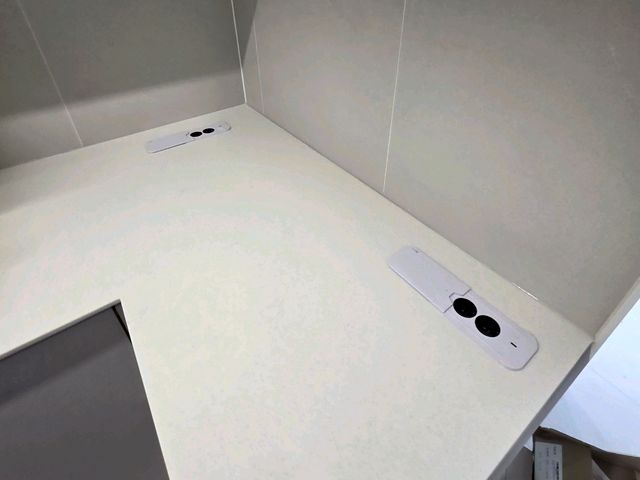 베란다 세탁기 콘센트 추가설치 시공 후